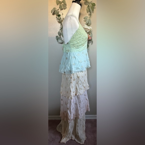 Ranee’s Ombre Ruffle Maxi Dress - Picture 5 of 12